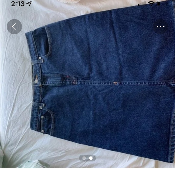 denim midi skirts - Picture 4 of 15